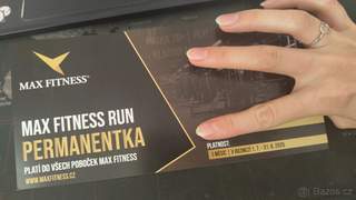 Max Fitness permanentka