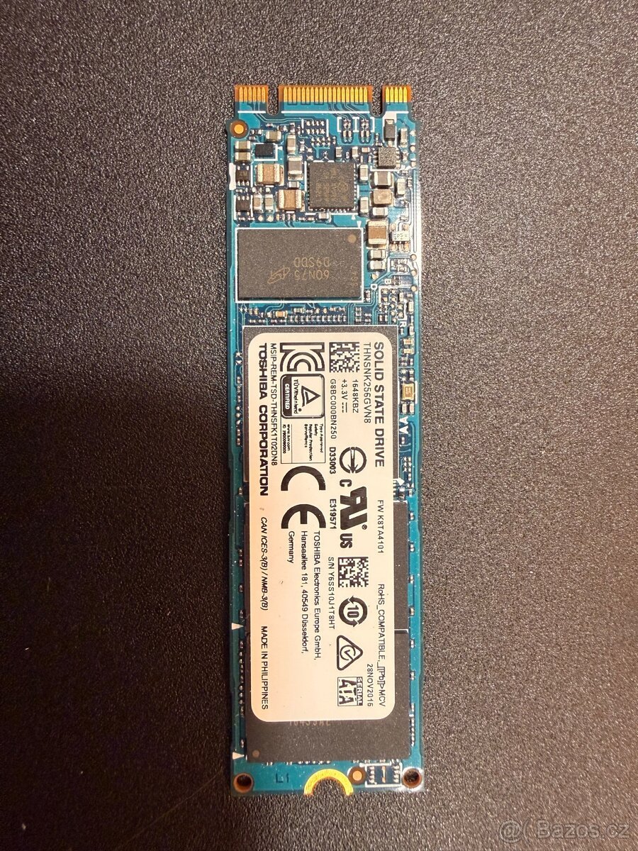 SSD Toshiba 256 GB M.2 2280 SATA