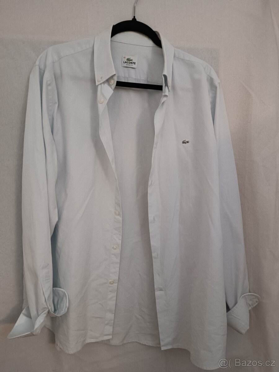 Pánská košile Lacoste classic fit vel.42