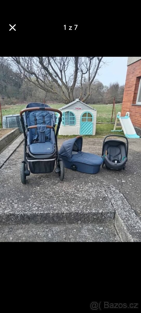 BRITAX RÖMER Set Smile III + hluboká korba + autosedačka Bab