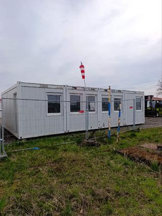 Kancelářský, obytný set 4 kontejnerů: 60 m²