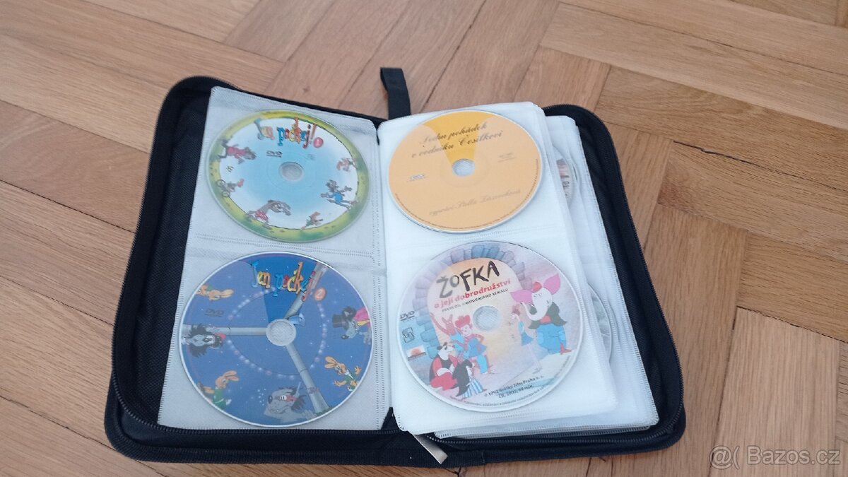 DVD s dětskými pořady - 40 kusů