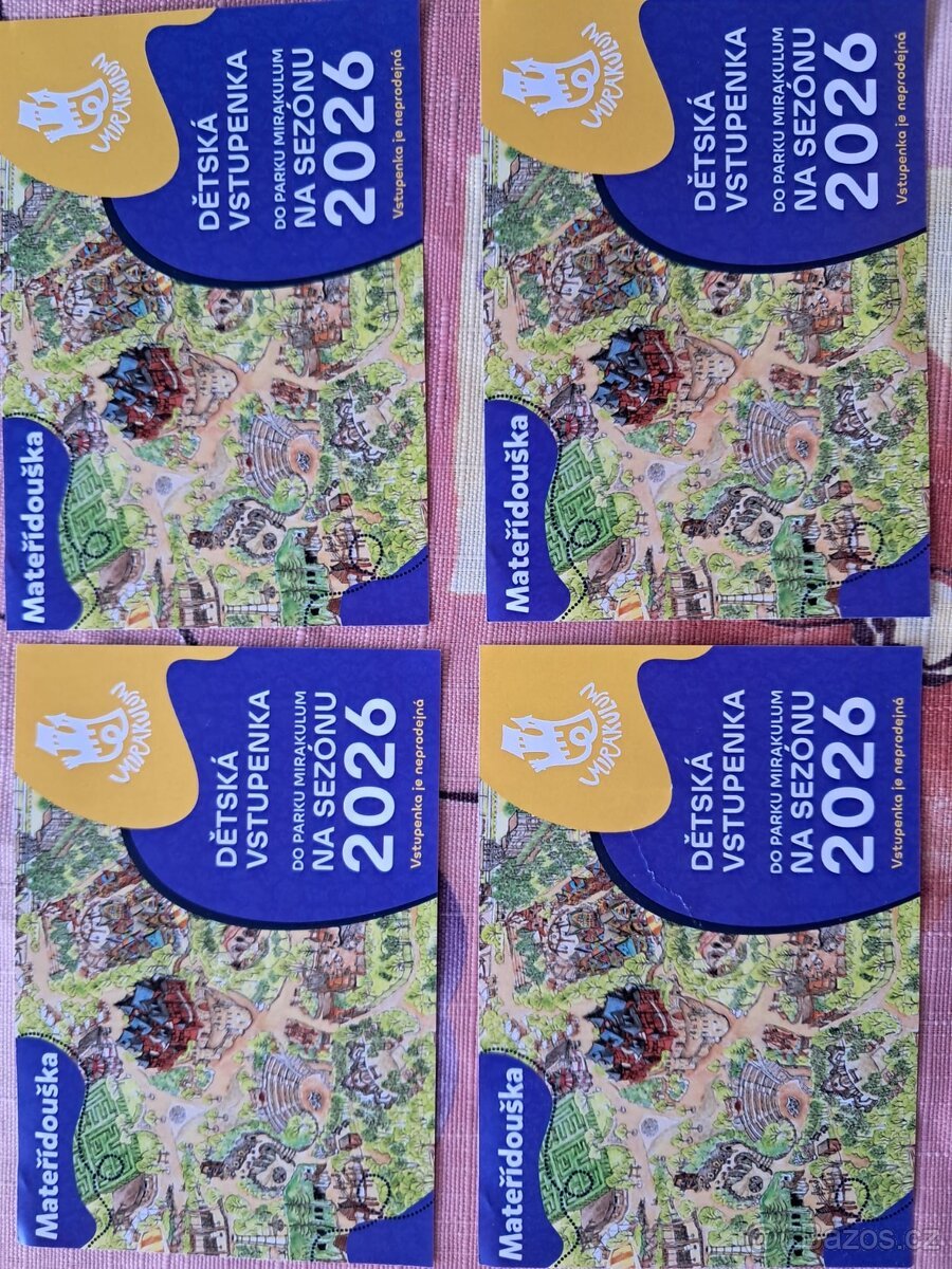 Vstupenky Mirákulum