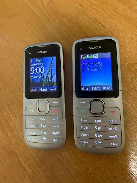 NOKIA C1-01 plně funkční v dobrém stavu s originální baterií