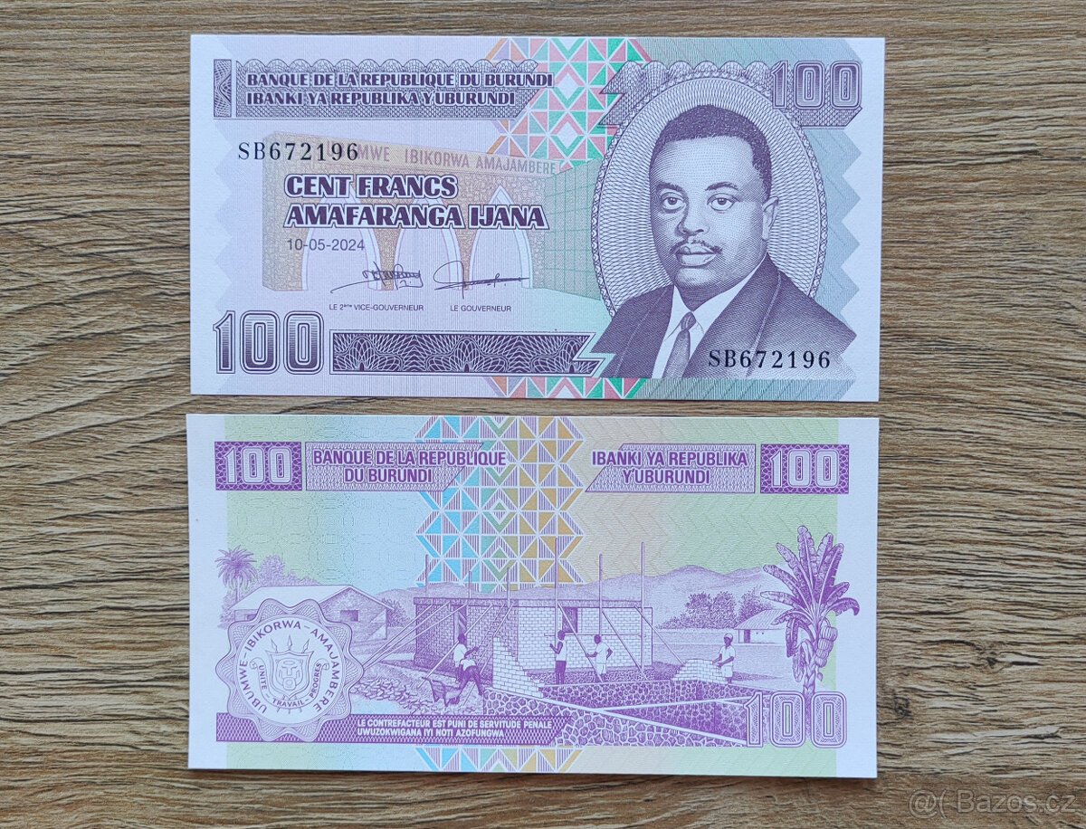 Burundi - 100 francs