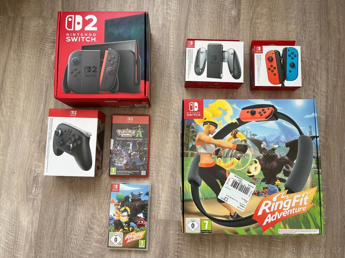 Nintendo Switch 2 – set + příslušenství, záruka