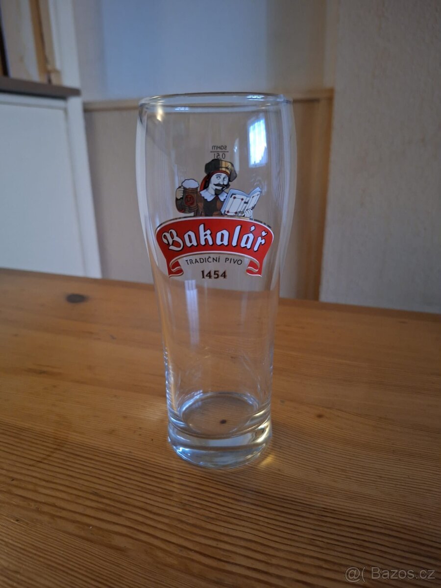 Pivní pohár 0,5 Bakalář