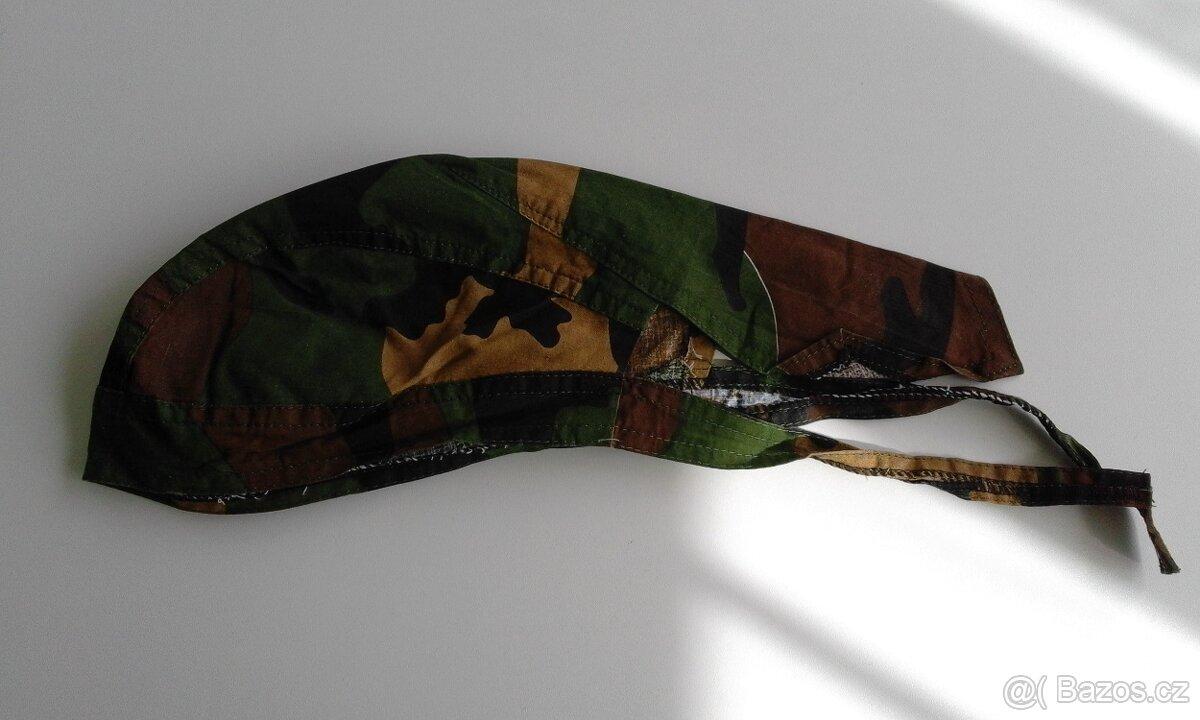 ARMY Šátek Headwrap, Tmavý NOVÝ
