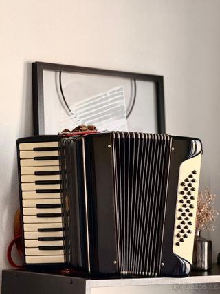 Vintage tahací harmonika Lignatone