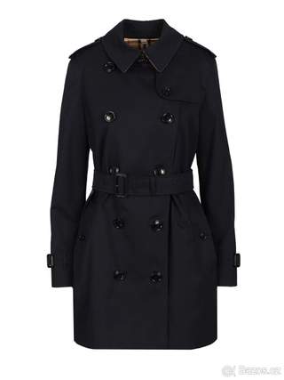 Replika pánského černého BURBERRY Kensington MEDIM length