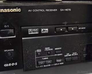 Denon PMA-425R a Panasonic SA-HE70