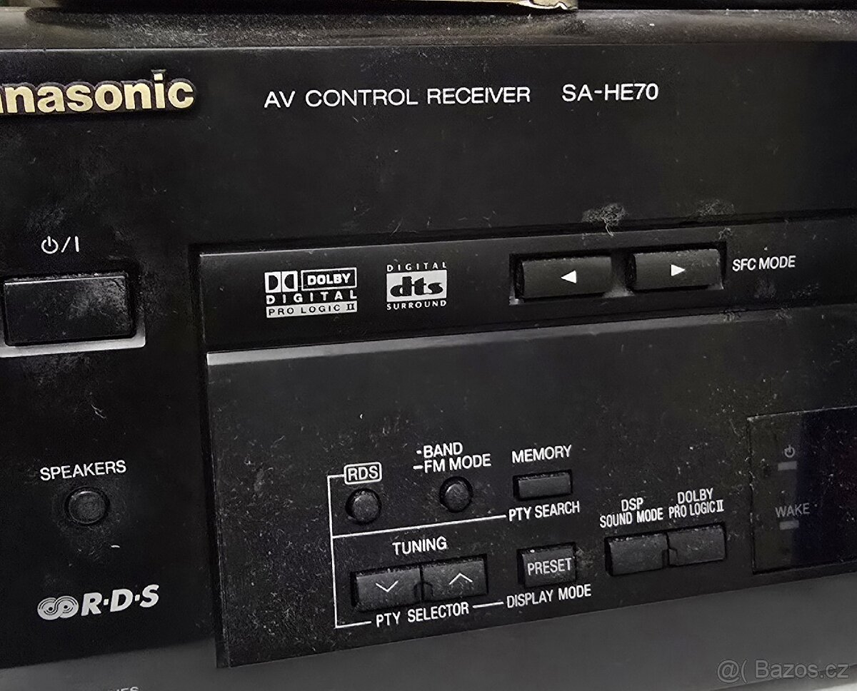 Denon PMA-425R a Panasonic SA-HE70