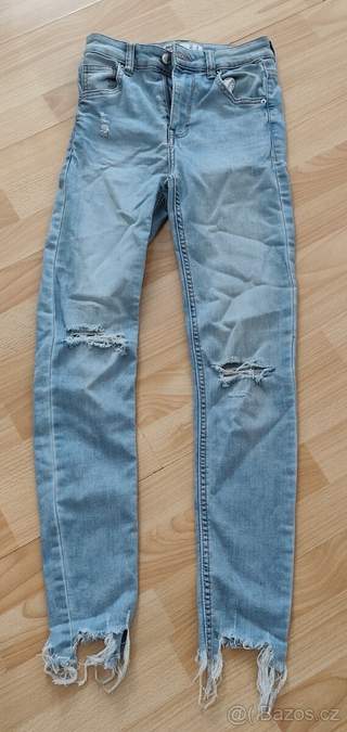 jeans Denim, velikost 34