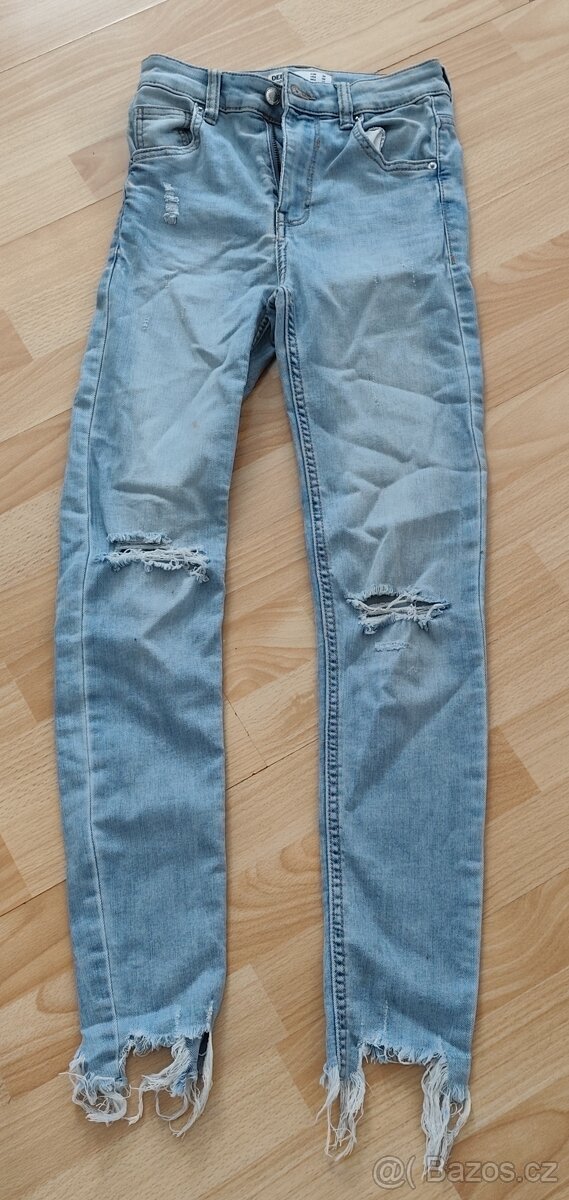jeans Denim, velikost 34