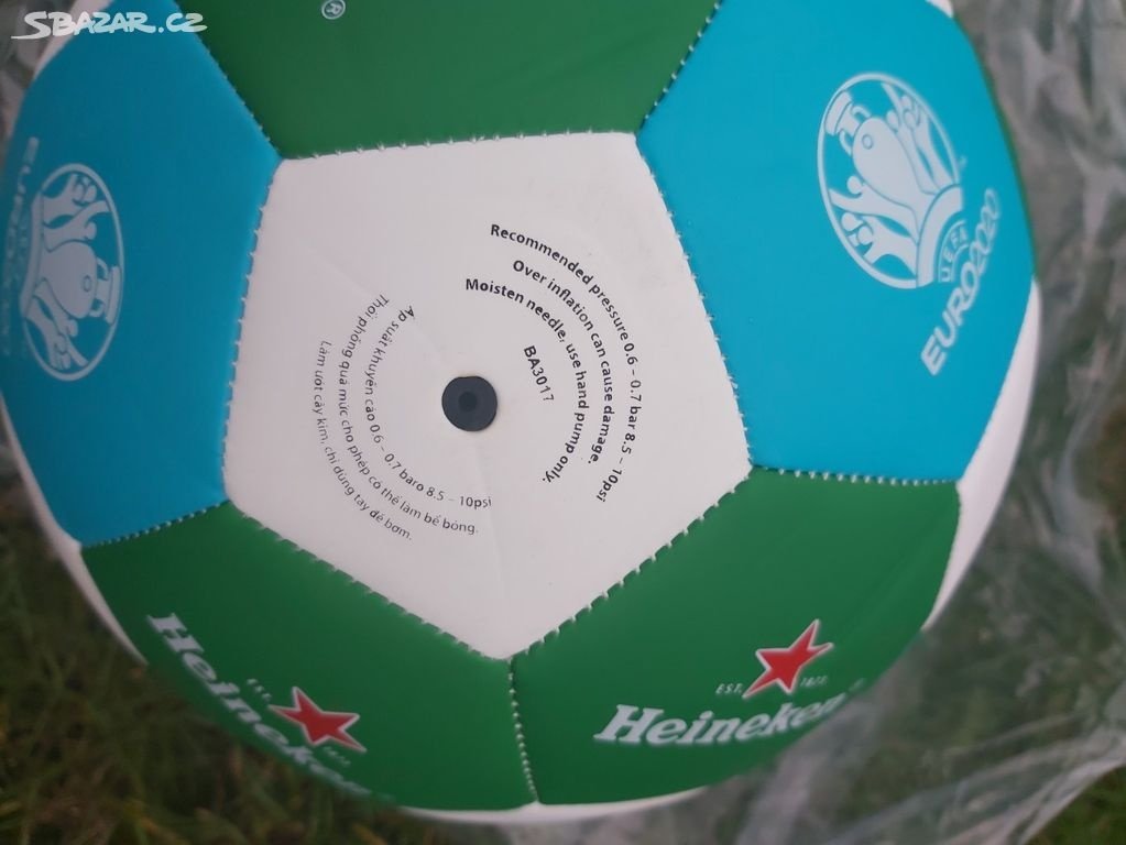 Fotbalový míč HEINEKEN EURO 2020 - NEPOUŽITÝ