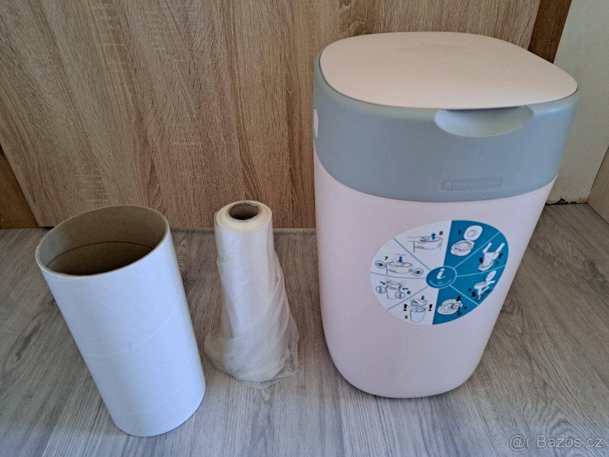 Koš na pleny Tommee Tippee Sangenic Twist & Click (růžový)