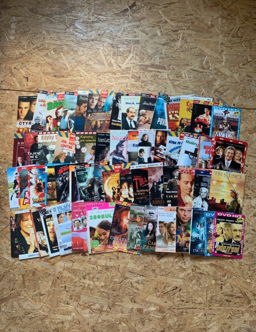 Set dvd filmů