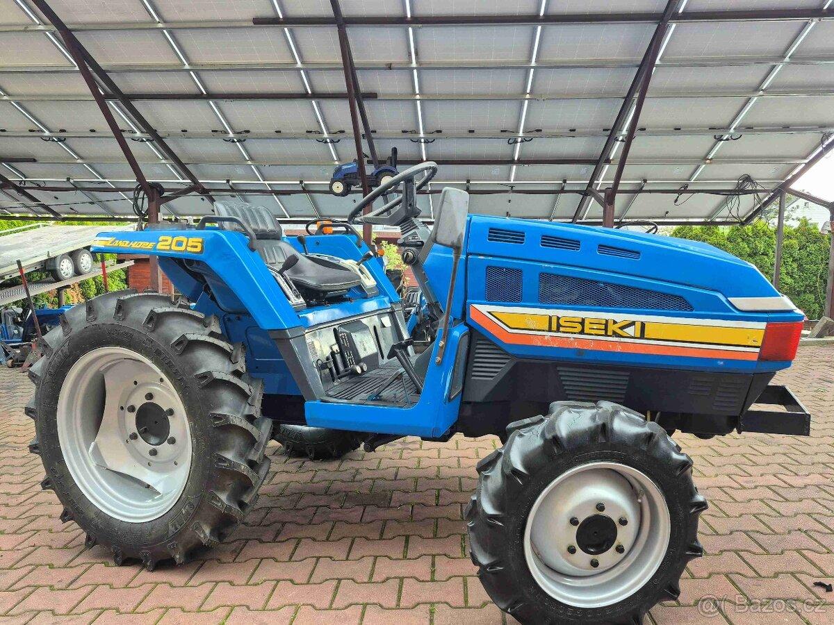 Japonský malotraktor Iseki TU205F (20 HP, 4x4)