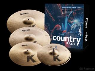 Činely Zildjian K Country Pack – NOVÁ, NEHRANÁ SADA