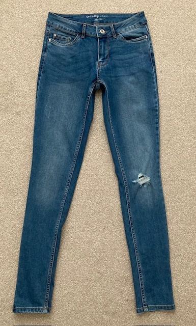 Dámské rifle, skinny, Orsey, vel. 34, XS