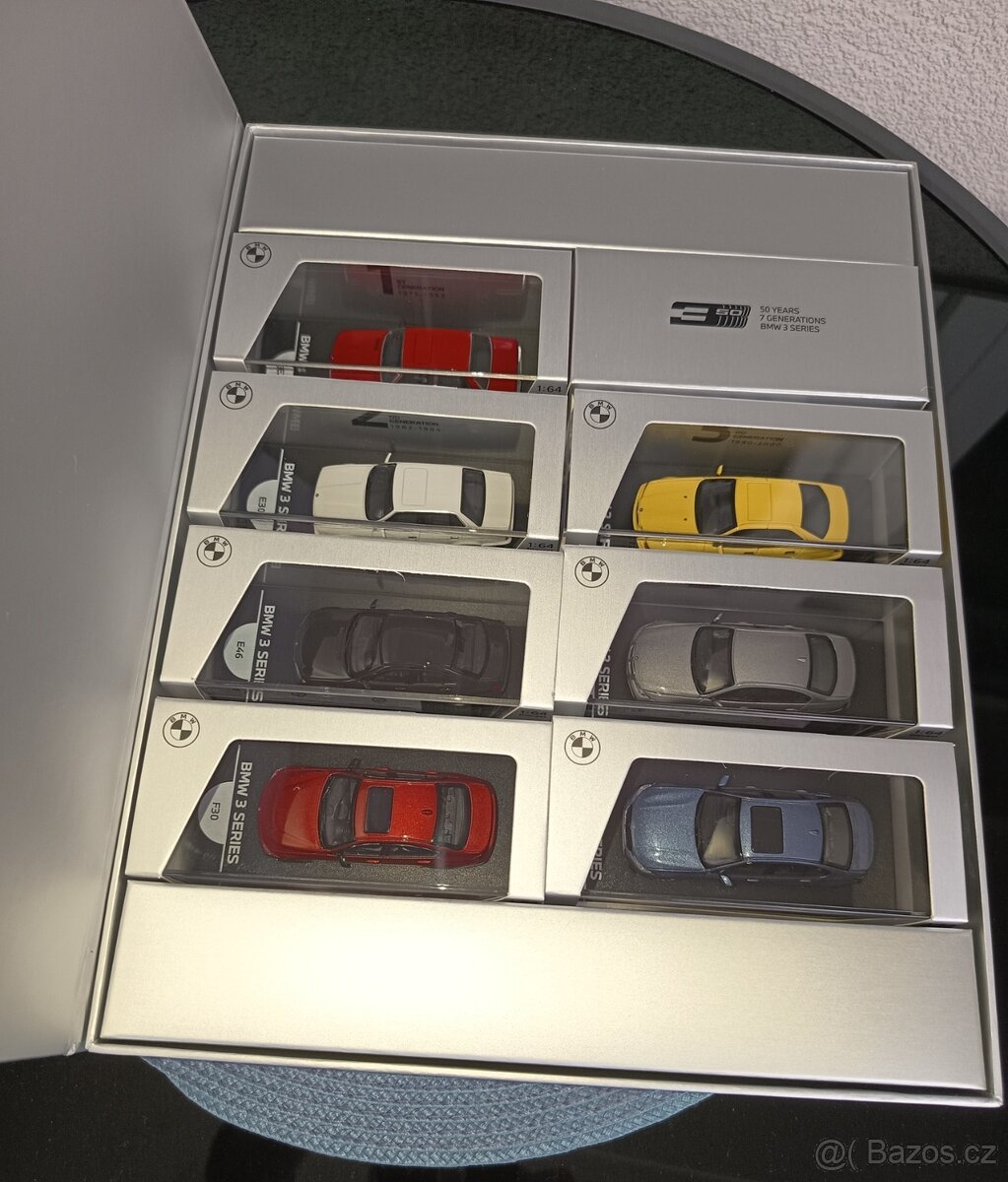 BMW Collection 50 Years 3 Series Set 1:64