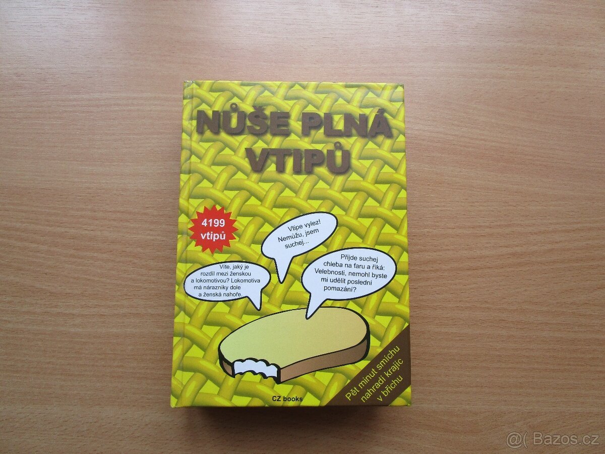 Nová kniha Nůše plná vtipů, 4199 vtipů, 575 stran