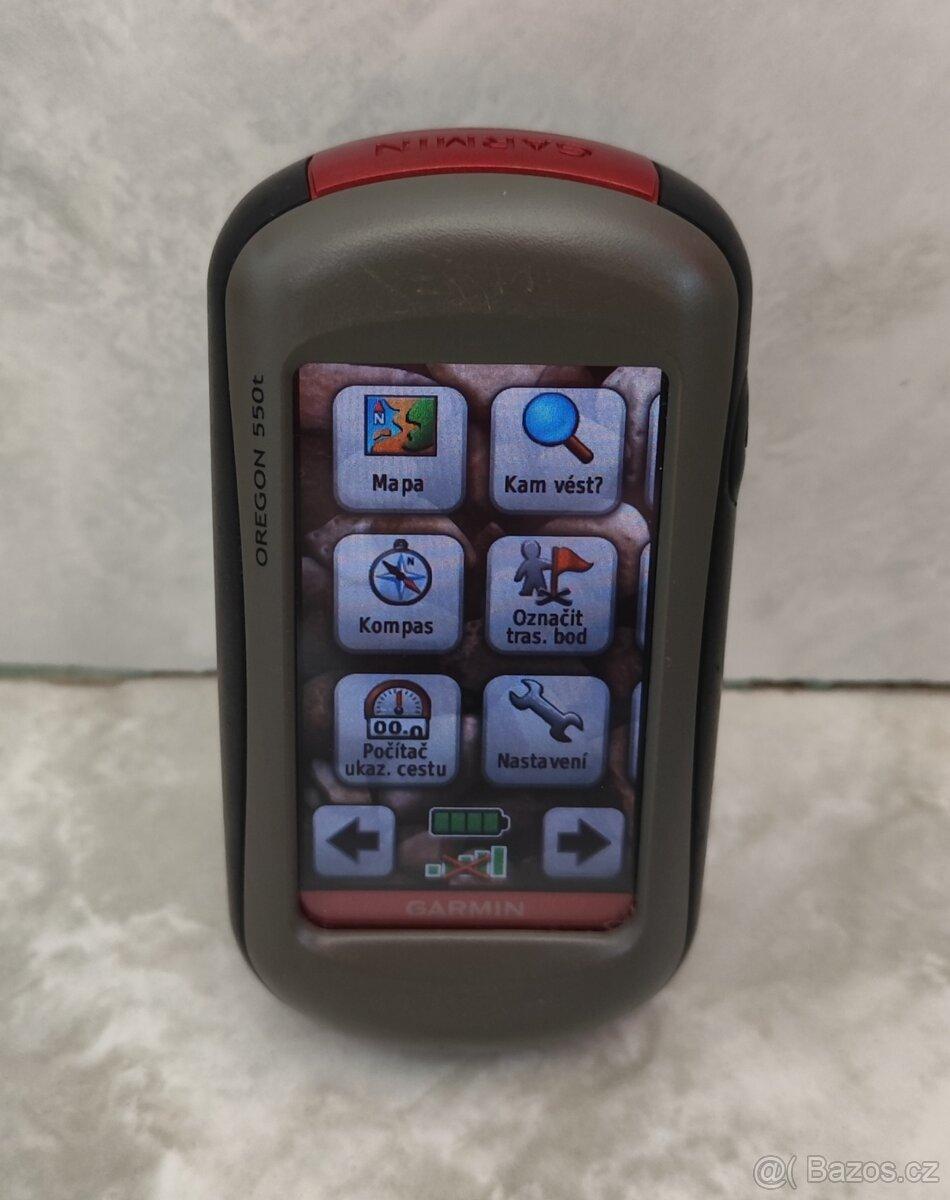 OUTDOOROVÁ GPS NAVIGACE GARMIN OREGON 550t