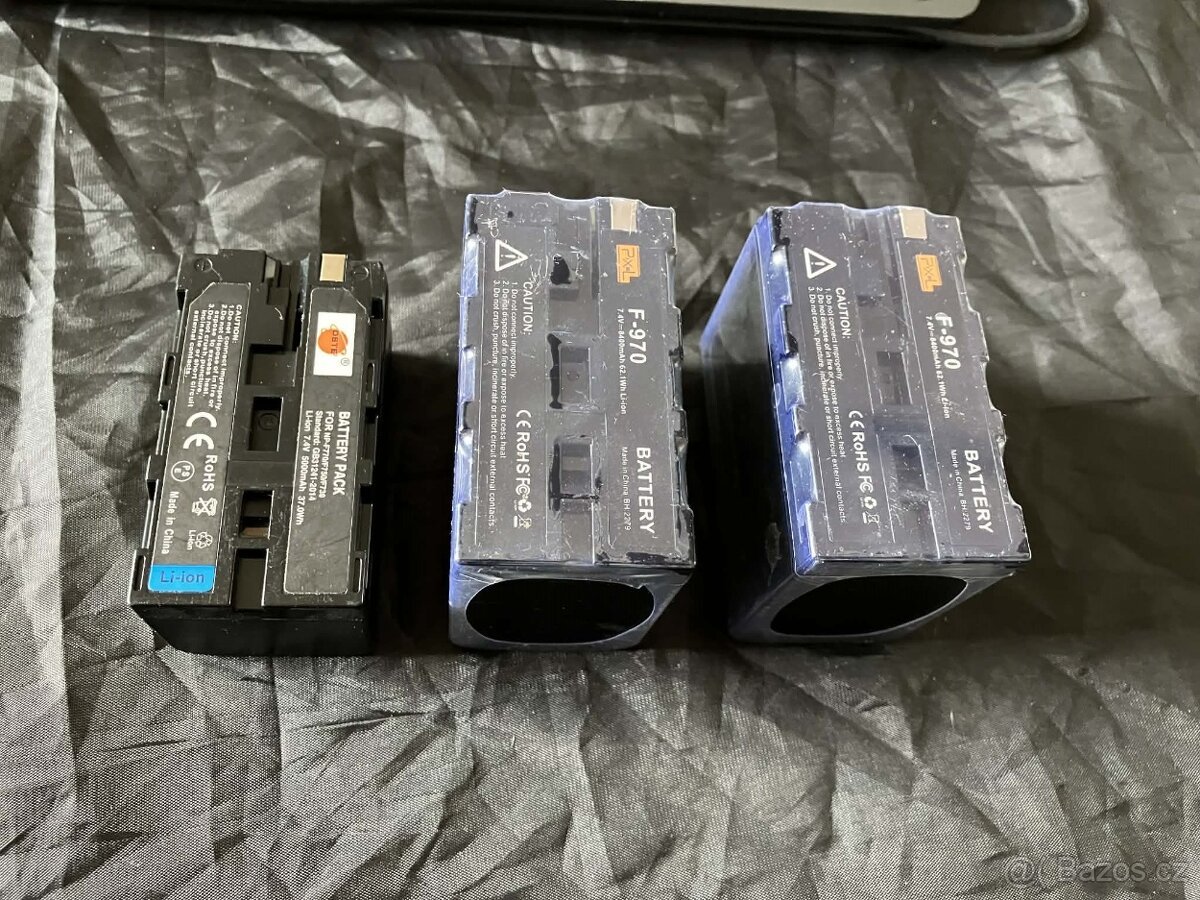 Baterie pro NP-F970 PIXEL 8400mAh Li-ion 2x nová