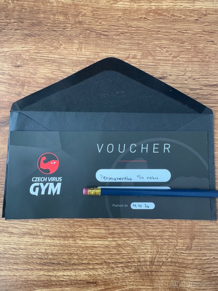 PERNAMENTKA 1/4 roku CZECH VIRUS GYM