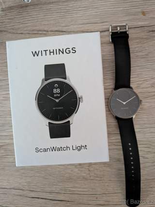 Withings ScanWatch Light 37mm. V záruce. Brno/Popůvky