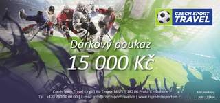 Czechsporttravel Dárkový Poukaz zůstatek 5090 Kč