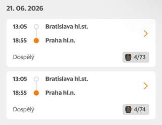 Leo express - Bratislava-Praha