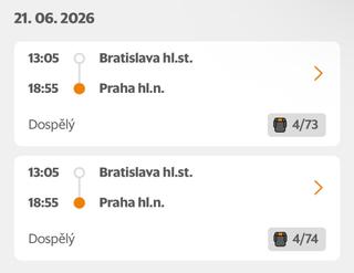 Leo express - Bratislava-Praha