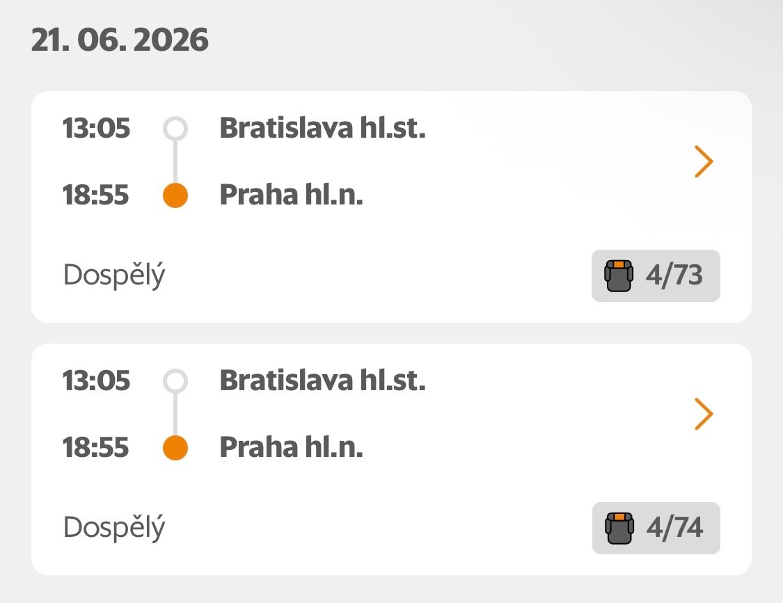 Leo express - Bratislava-Praha