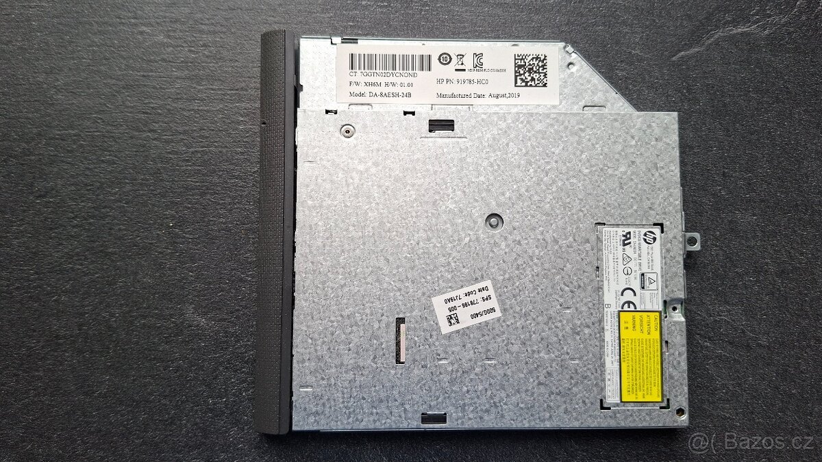 Slim SATA DVD-RW vypalovačka