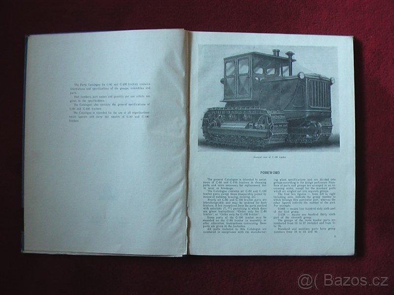 Traktor USSR C-80/C-100 - STALINEC -Katalog.