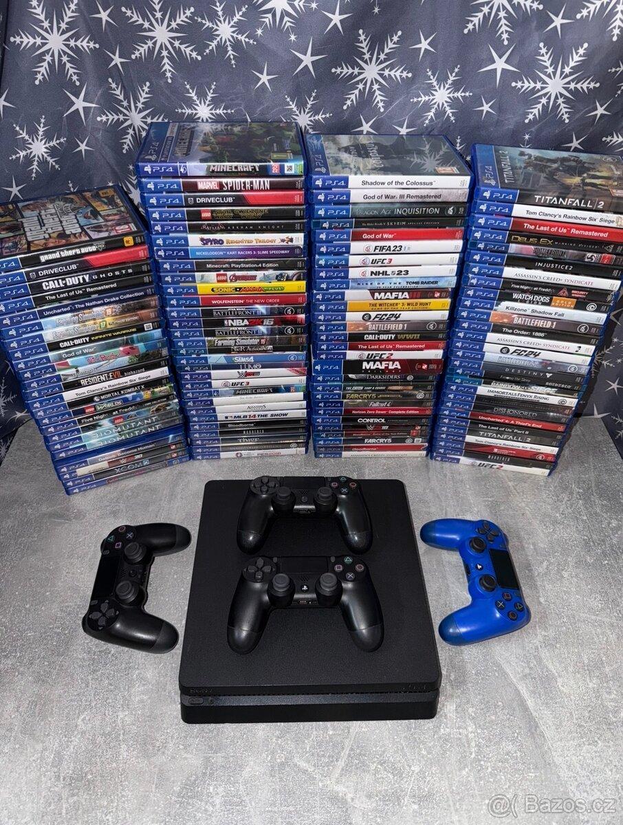 Playstation 4 slim (ps4 slim)model 2116A(novější slim verze)