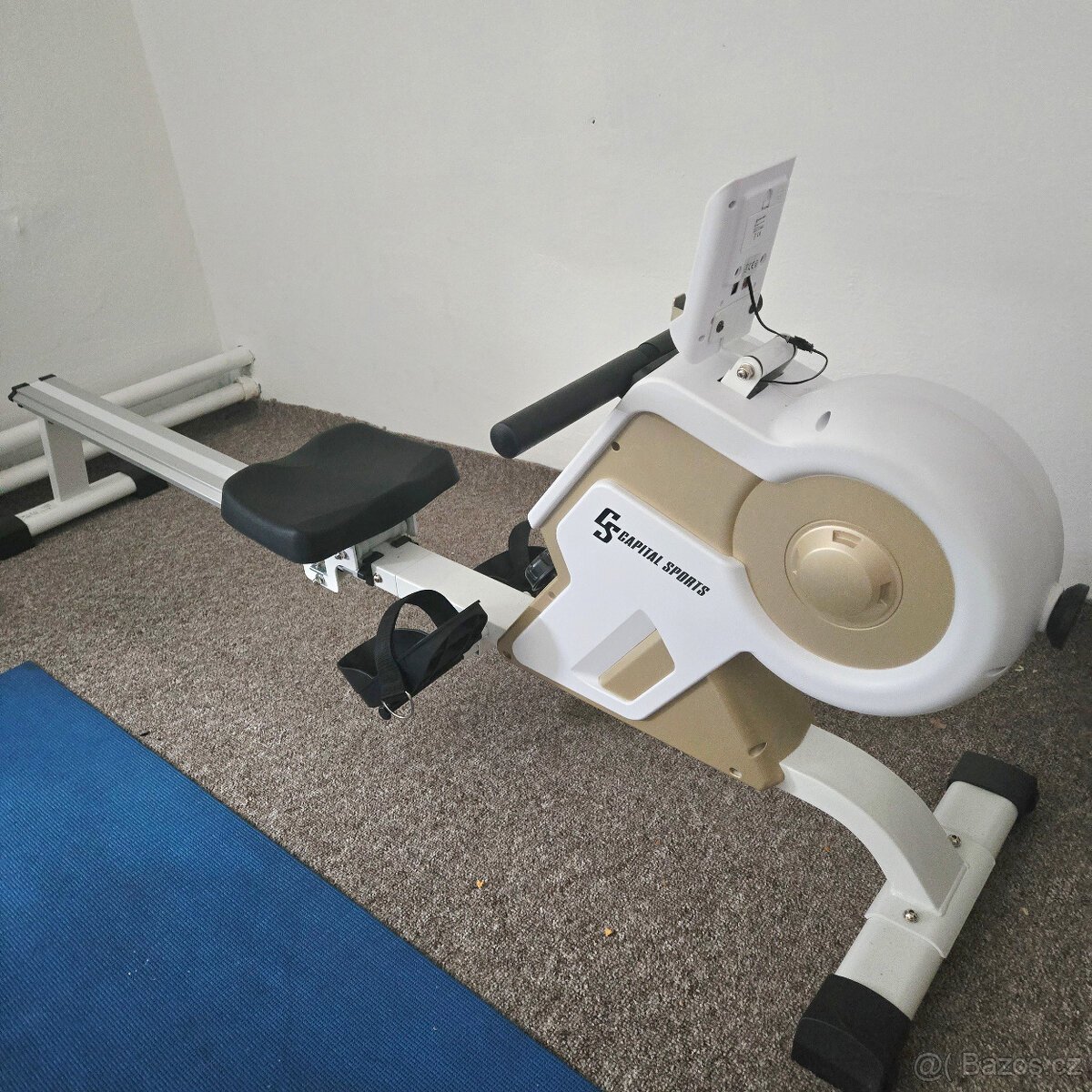Stream M1, magnetický veslovací trenažér, 105 cm, LCD disp