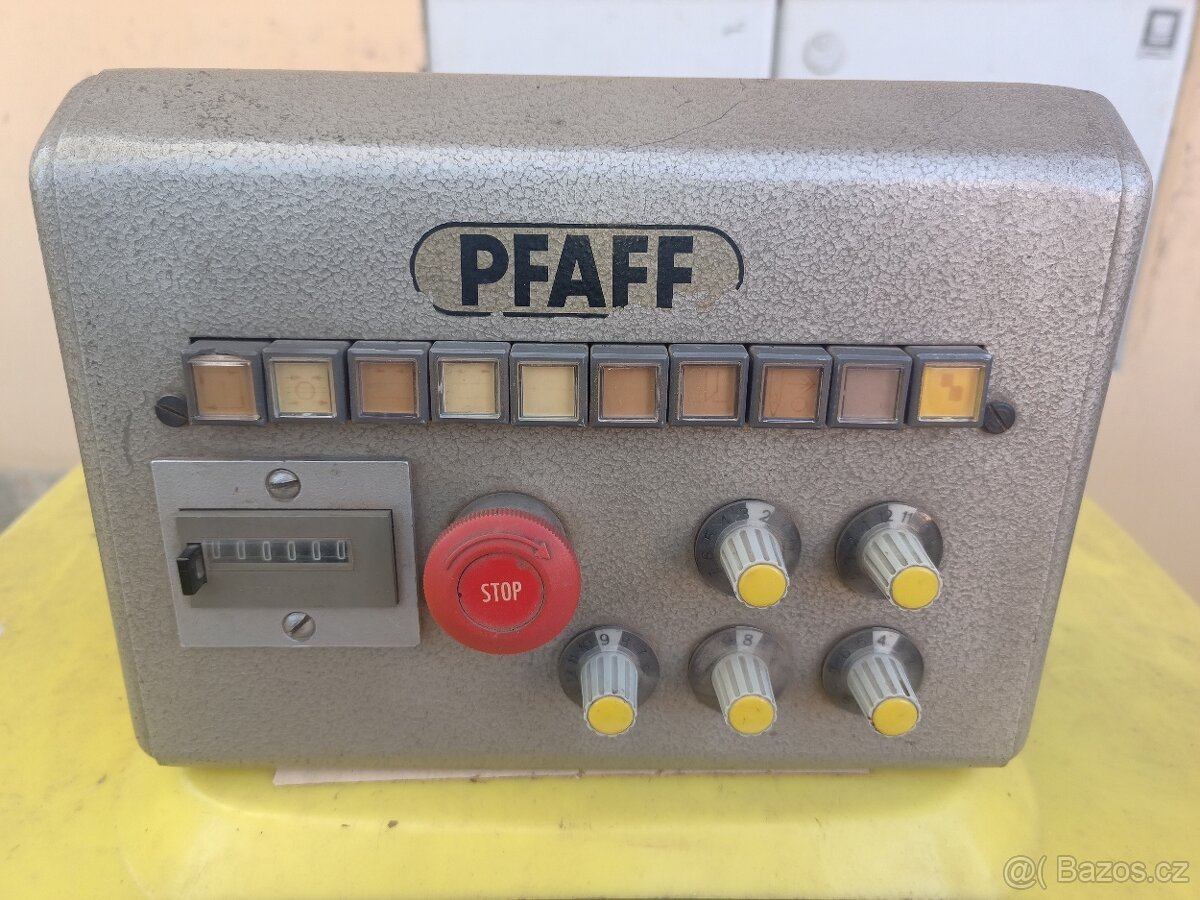 Ovládací panel Pfaff