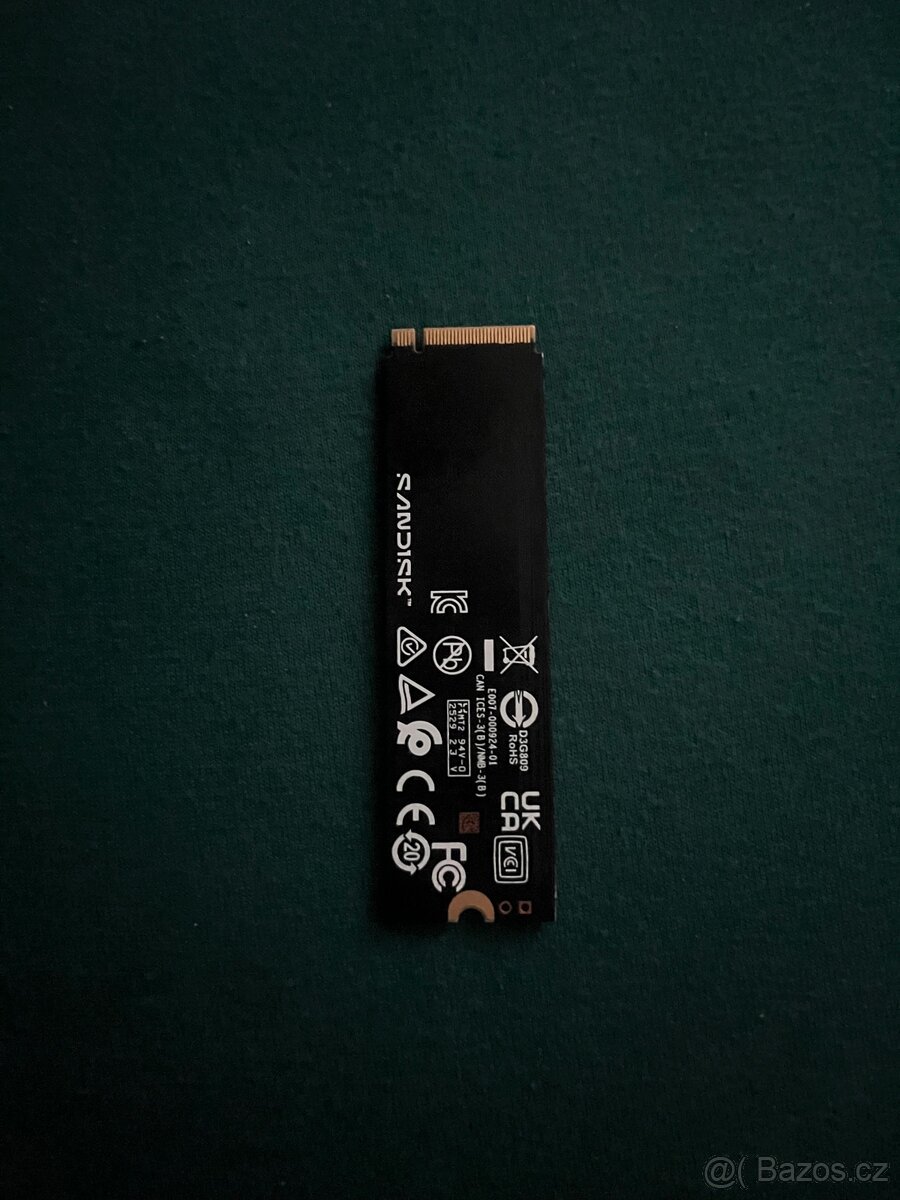 SSD San disk WD black 8100 2tb