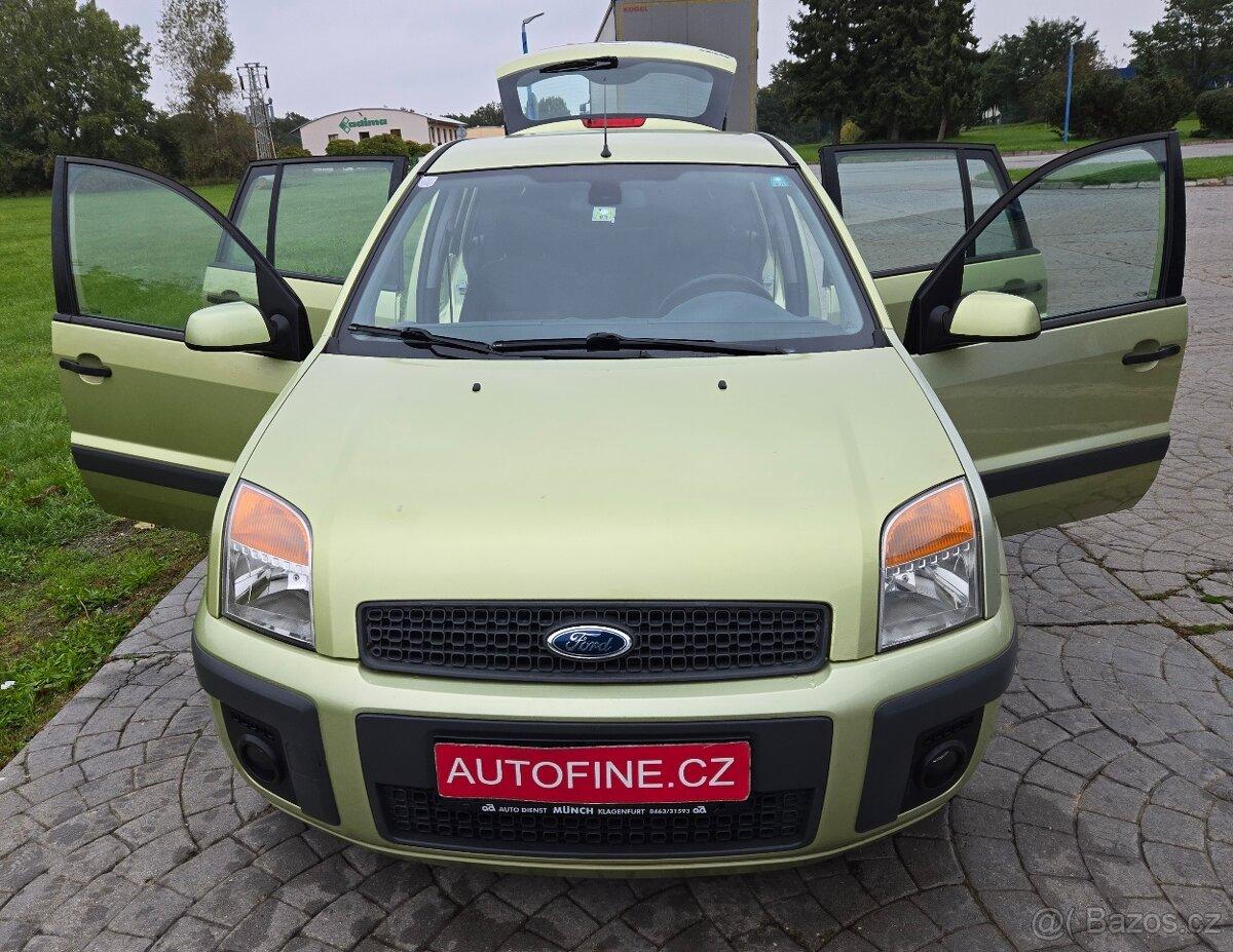 UDRŽOVANÝ FORD FUSION 1,4 16v ČTYŘVÁLEC 2008 KLIMA, EL.OKNA