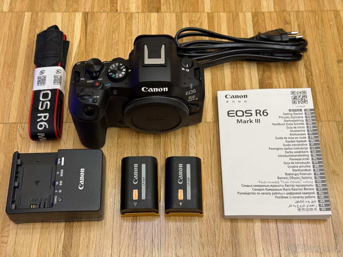 Canon R6 mark III + 2 originální baterie