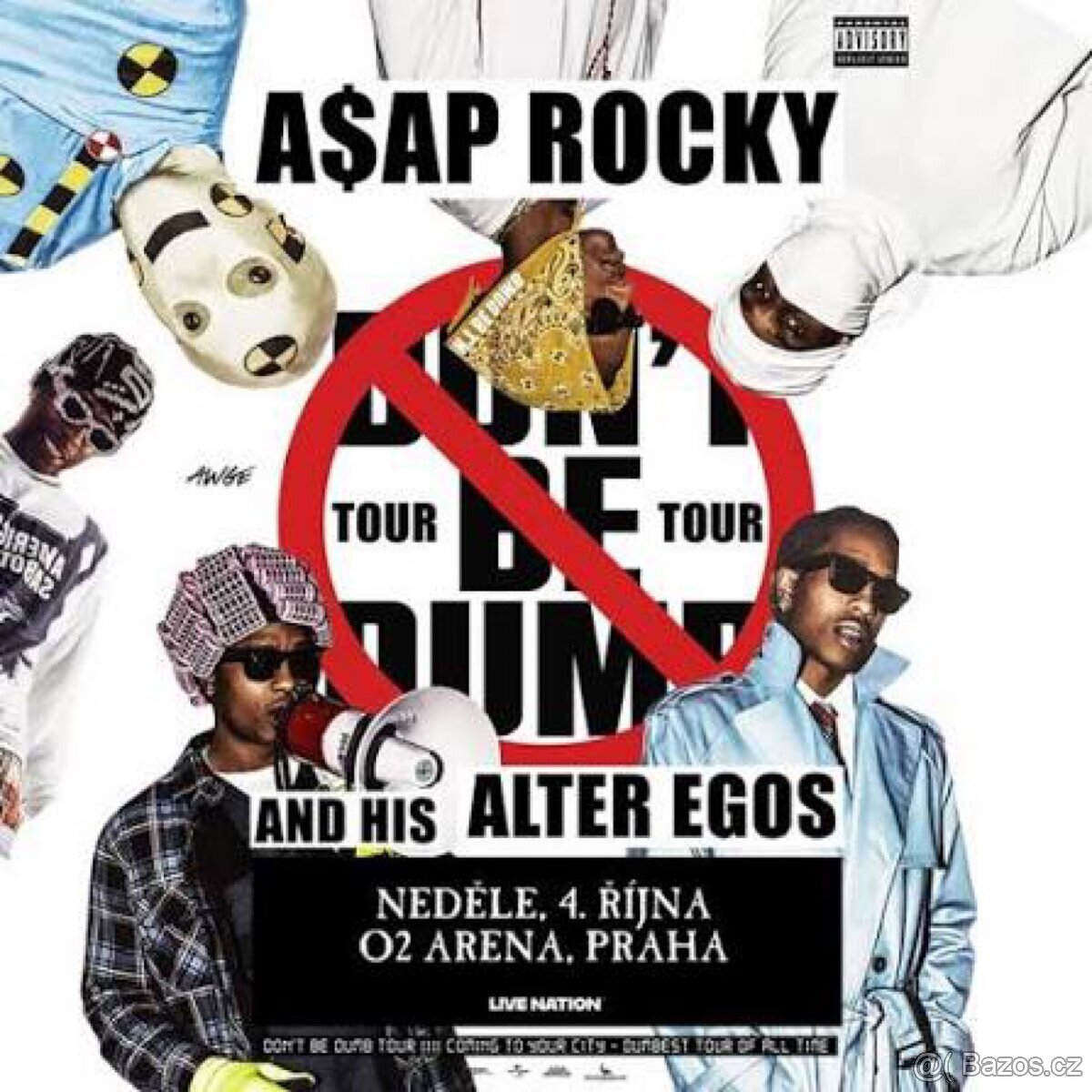 ASAP ROCKY PRAHA Vstupenky