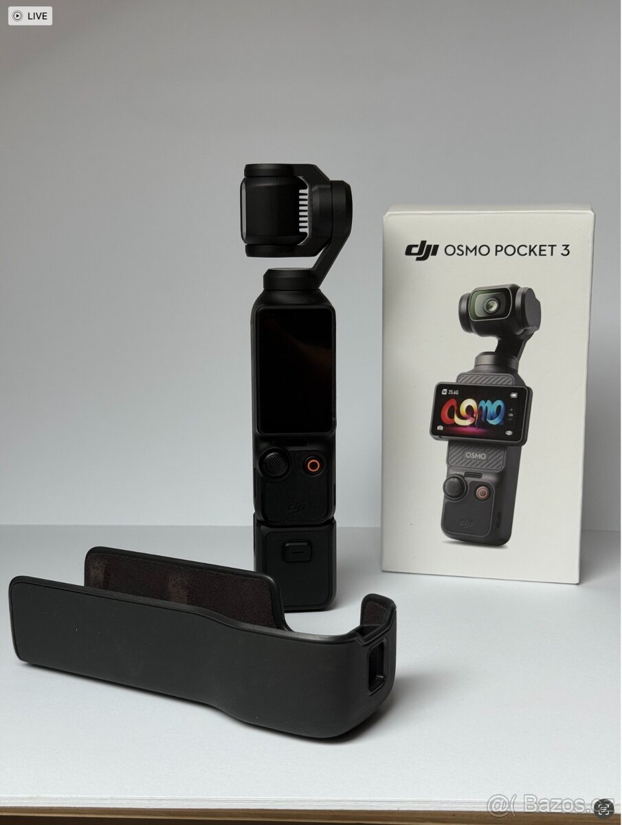 DJI Osmo Pocket 3 Standard Combo, 50% ceny, koupenou