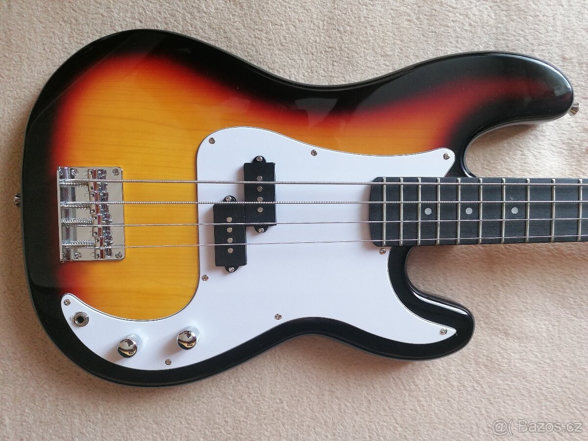 basová kytara (precision bass)- Donner nová
