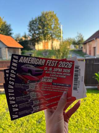 Americar Fest 2026 - Šikland 13.-16.8.2026
