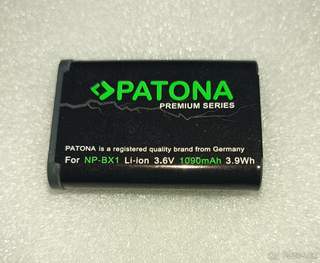 2x Sony NP-BX1, USB nabíječka, adaptér filtrů 52mm