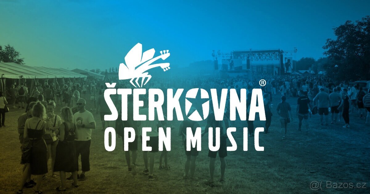 Štěrkovna 3x vstupenka celofest
