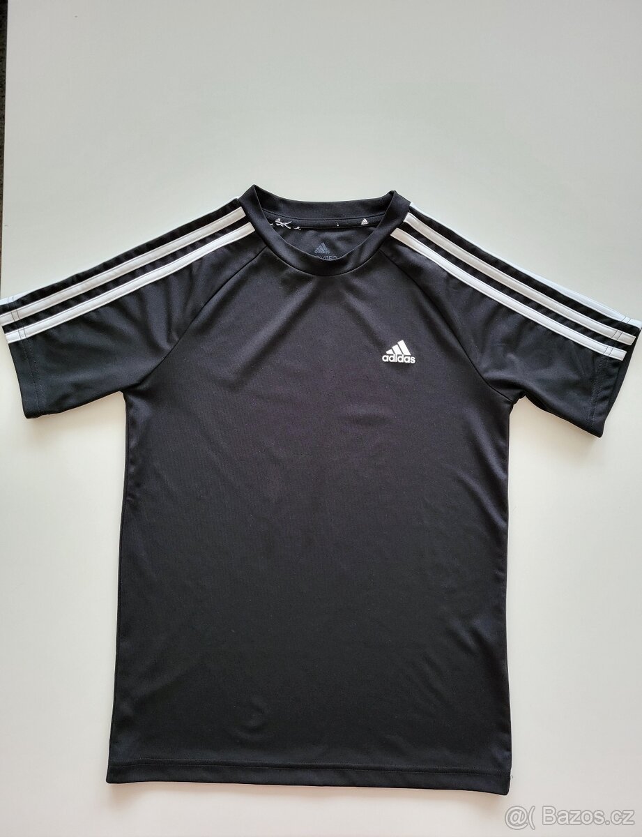 Dresy zn. Adidas vel. 152 černý a bílý