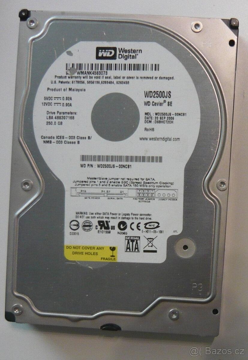 WD Caviar SE WD2500JS - 250GB SATA II 3.5"